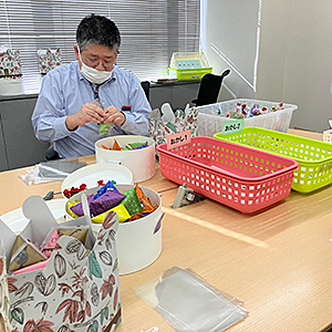 プレゼント小物の作成
